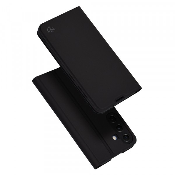 Husa pentru Samsung Galaxy S25 S931, Techsuit, Magskin Book, Neagra