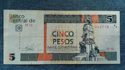 5 Pesos 2011 Cuba / 045718 foto
