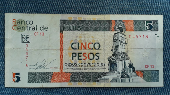 5 Pesos 2011 Cuba / 045718