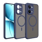Husa Xiaomi Poco X8 Pro Max Asteroid GSM HaloFrost II MagSafe, bleumarin