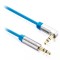 Cablu audio stereo SENTIVUS 25cm Jack 3.5 mm tata - 3.5 mm 90 grade