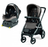 Carucior 2 in 1 Peg Perego Book 51 S Titania i-Size Class Grey 0 - 22 kg