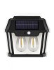 Lampa solara de perete HW 999-2W cu led, inductie si senzor miscare