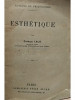 Charles Lalo - Esthetique (editia 1925)