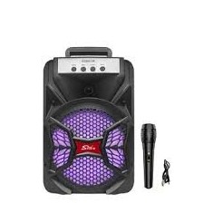 Difuzoare de 6 inci Boxe Karoake Bluetooth fără fir pentru exterior cu MIC