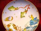 FARFURIE DECORATIVA PORTELAN HUTSCHENREUTHER DESIGN OLE WINTHER ZODIA PESTI