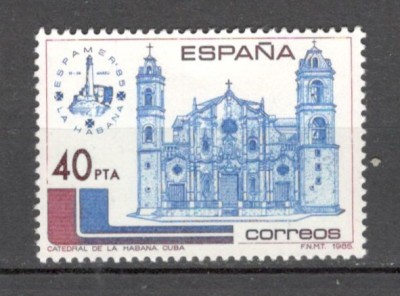 Spania.1985 Expozitia filatelica ESPAMER SS.248 foto