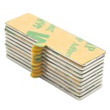 Cumpara ieftin Set 10 magneti neodim, autoadezivi, universali, diverse activitati, 30x10x1 mm
