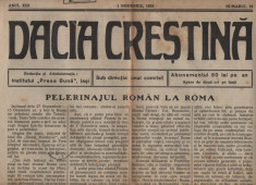 ZIAR CATOLIC - DACIA CRESTINA - 1933 foto