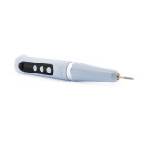 Pilă electrică pentru manichiură, cu baterie JF-102B, 25000 rpm, 2 &icirc;n 1, cu lampă LED/UV 12W, albastru
