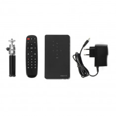 Mini videoproiector portabil Y8, telecomanda, UHD