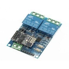 Modul cu 2 relee WiFi cu ESP8266 pentru IOT OKY3023