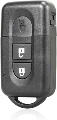 Carcasa Cheie Auto Techstar cu 2 Butoane, Compatibila Nissan Qashqai, Note, X-Trail, Micra, NV200, Tiida &amp;ndash; cu lama netaiata foto