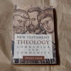 PHILIP F.ESLER - NEW TESTAMENT THEOLOGY communion and community