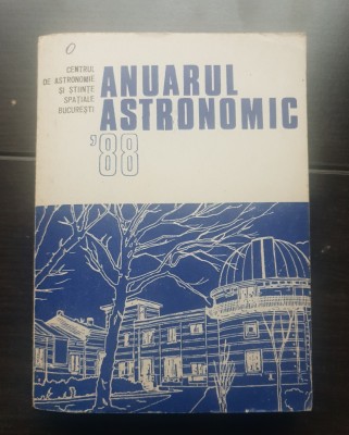 Anuarul astronomic 1988 - CENTRUL DE ASTRONOMIE ȘI ȘTIINȚE SPAȚIALE BUCUREȘTI foto