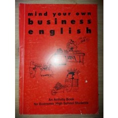 Mind your own business english SMARANDA SZATMARI