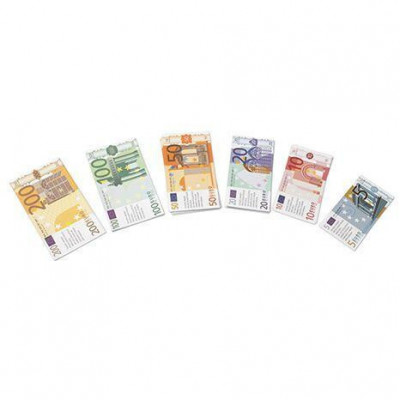 Set de bani de jucarie (Euro) foto
