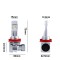 Set 2 leduri H11 M3 55w 12000lm 12-24v 6500k