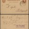 Austria 1882 Old postcard Postal stationery Innsbruck to Budapest DB.012