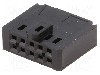 Conector cablu-placa, 10 pini, mama, TE Connectivity - 102387-1