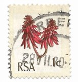 Africa de Sud - Teme rurale, Redesenate - Fara filgran, 1974 - 1 c, obliterat