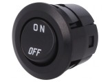 Comutator Rocker ON-OFF 3A 250V Negru