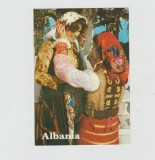 bnk cp Albania - Costume populare din Mat - necirculata