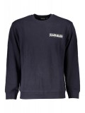 Cumpara ieftin Bluza barbati, cu imprimeu pe fata si pe spate, Regular fit, bleumarin, M