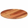 VidaXL Blat de masă rotund, 50 cm, 15-16 mm, lemn masiv de acacia 285968