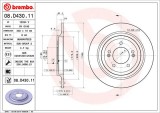 BREMBO 08.D430.11 PRIME LINE - UV Coated Disc frana