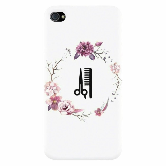 Husa silicon pentru Apple Iphone 4 / 4S, Icon Barber