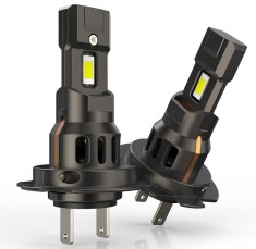 Set 2 becuri H7 LED mini, 100W, 10000LM, Canbus, K7, fara eroare