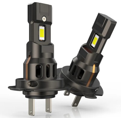 Set 2 becuri H7 LED mini, 100W, 10000LM, Canbus, K7, fara eroare foto