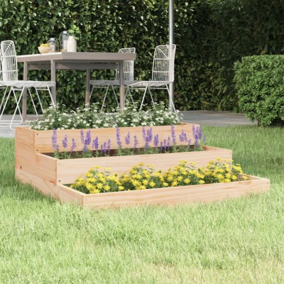 vidaXL Jardinieră, 78x78x27 cm, lemn masiv de pin 823906 foto