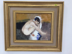 Emanuil Mazilu - Nud , ulei pe carton 30 x 45 cm foto