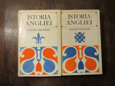 Andre Maurois-Istoria Angliei ,2 volume foto