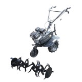 Motocultor 7CP cu freza 100cm, motor benzina 4 timpi 212cc OHV, viteze 2+1, transmisie pe curea, roti 4.00-8 Breckner Germany