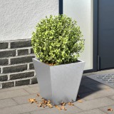 Gossi jardiniera de gradina, 30x30x30 cm, otel galvanizat