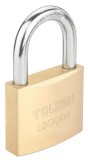 Lacat Alama Tolsen Industrial LOCKplus 20mm, Stut Otel Cromat, Dublu Bolt, Rezistent Rugina, 3 Chei Alama Incluse