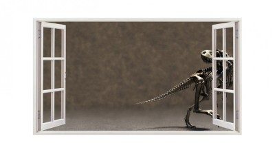 Sticker decorativ cu Dinozauri, 85 cm, 4229ST foto
