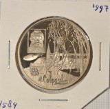 Russia, Rusia, Federatia Rusa, 2 Rouble Ruble, 1997, Y#584, argint, proof, Alexei Savrasov