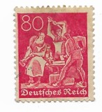 Germania - Noi timbre zilnice, 1921 - 80 Pfg, neobliterat