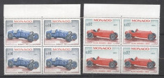 Monaco 1967 Grand Prix of Monaco, Cars x 4, MNH S.261 foto