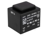 Transformator &Icirc;ncapsulat 3VA 230V 12V PCB