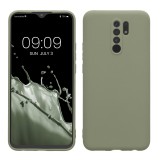 Husa Kwmobile pentru Xiaomi Redmi 9, Verde, Silicon, KWM000011MN020C, Carcasa