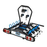 Suport pentru 4 biciclete Cruz Pivot R3, pe carlig remorcare, 13 pini