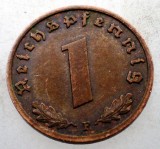 2.482 GERMANIA 1 REICHSPFENNIG 1937 F, Europa, Bronz
