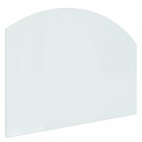 Cumpara ieftin Placa de sticla pentru semineu, 80x60 cm