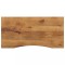 vidaXL Blat birou cu decupaj curbat 120x60x2,5 cm lemn masiv mango 370218
