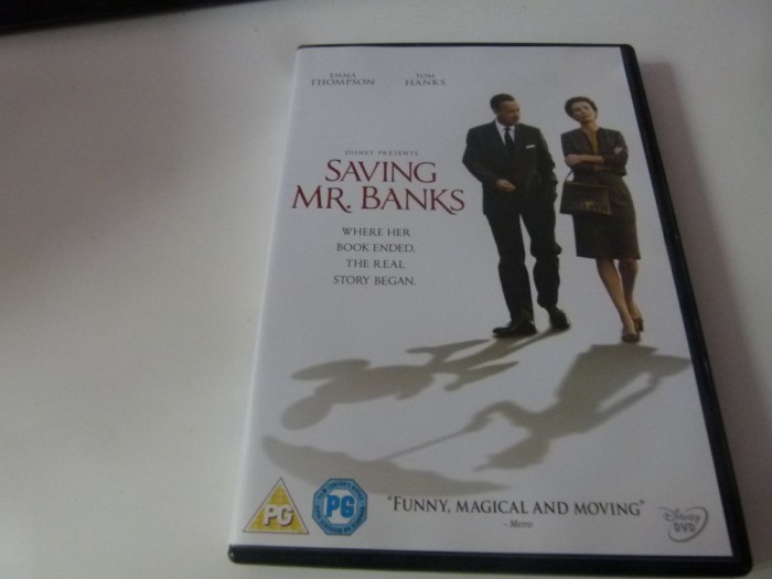 Saving mr. Banks, dvd